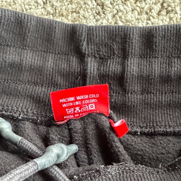 Pillars Black Joggers with Red Logo Patch - Picture 5 of 6